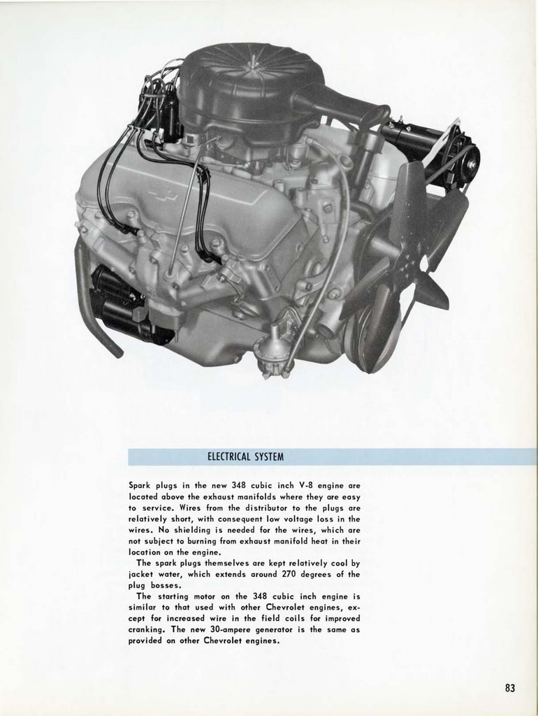 1958 Chevrolet Engineering Features Booklet Page 50
